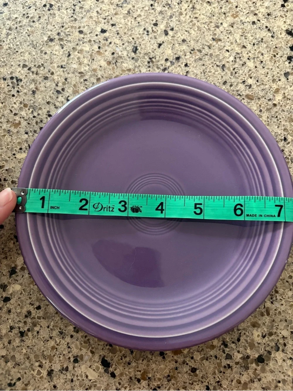 Fiesta Lilac salad plates, Fiestaware, set 4